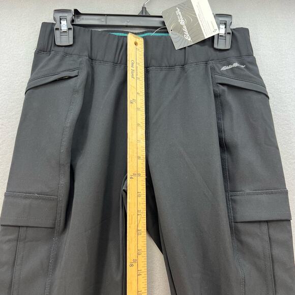 NWT Eddie Bauer Travex Hiking Pants Women's 2 Black Storm Repel Incline Gorpcore - Picture 4 of 12